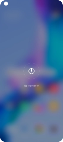 Press Tap to power off.