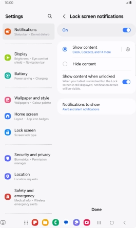 Press the Return key.
