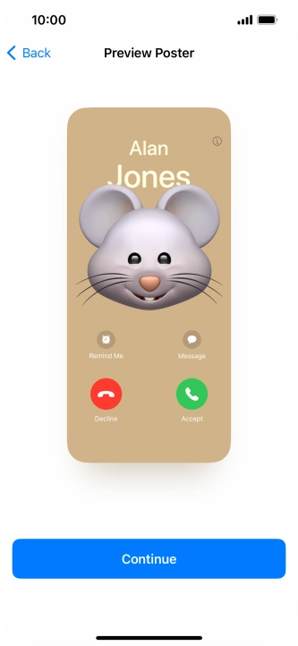 Press Continue. Press Continue.