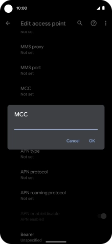 Key in 234 and press OK.