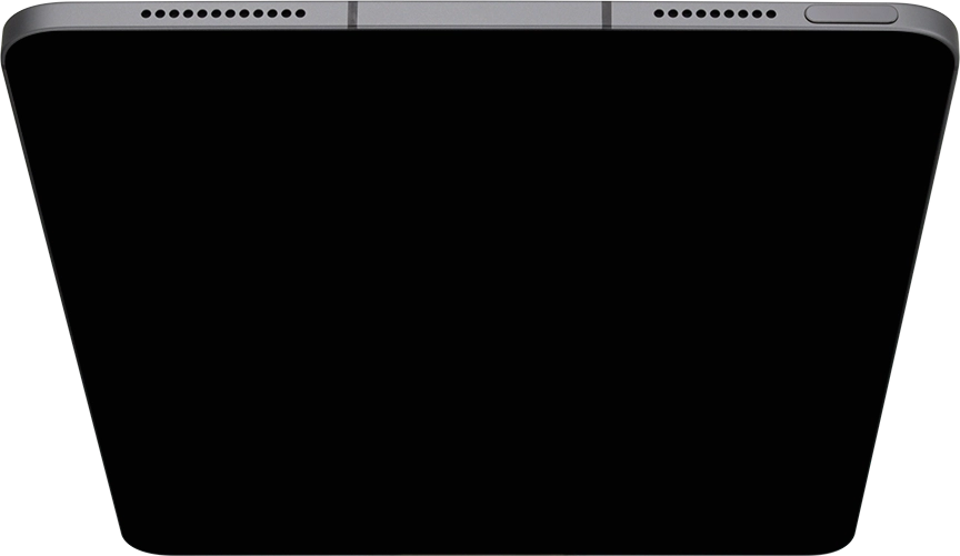Press the Top key to turn on your tablet