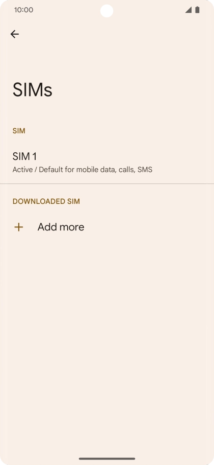 Slide your finger upwards starting from the bottom of the screen to return to the home screen.