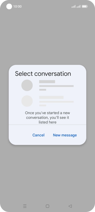 Press New message.