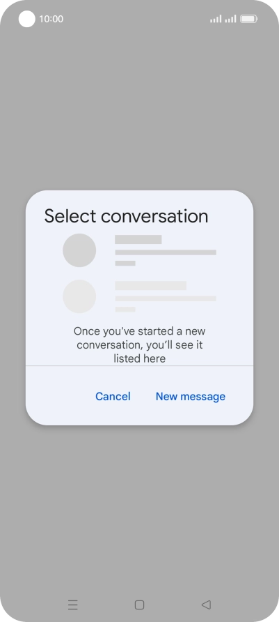 Press New message.