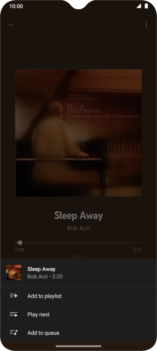 Press Add to playlist.