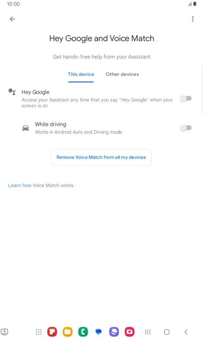 Press the indicator next to Press the indicator next to