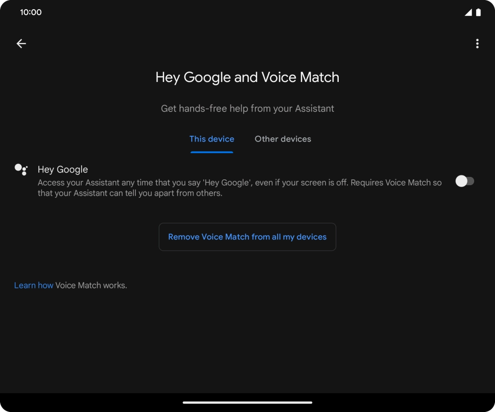Press the indicator next to Press the indicator next to