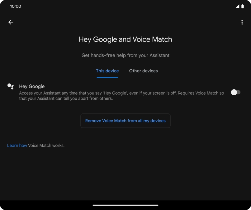 Press the indicator next to Press the indicator next to