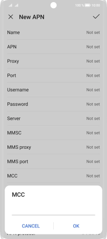 Key in 234 and press OK.