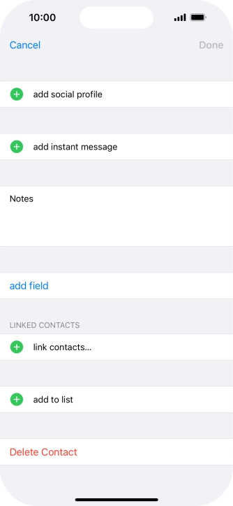 Press link contacts....