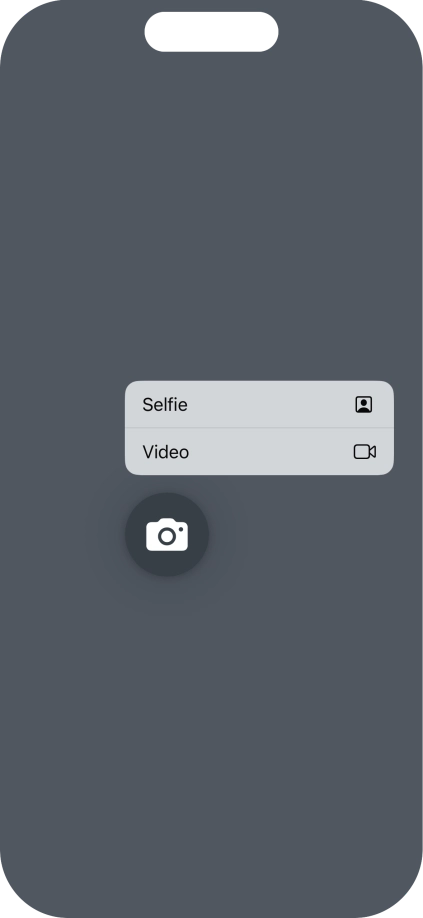 Press and hold the required function to see more actions.