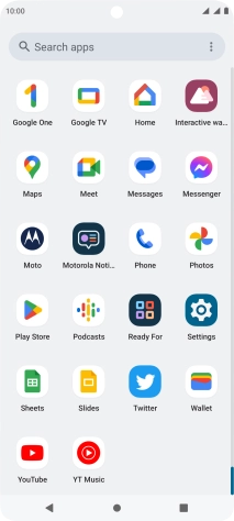 Press Photos and go to the required folder.