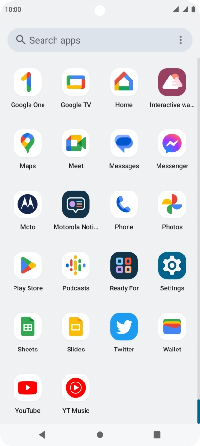 Press Photos and go to the required folder.