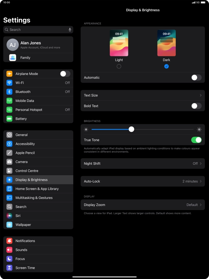 Press the indicator next to Press the indicator next to