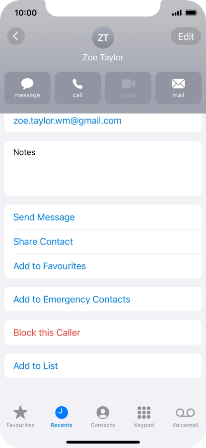 Press Block this Caller.