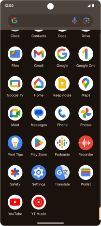 Press Photos and go to the required folder.