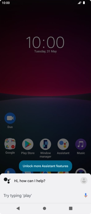 Say, in your own words, what you would like your phone to do, e.g.: OPEN [application], CALL [contact], SEARCH FOR [information]. It's not necessary to use a specific command for each function.
