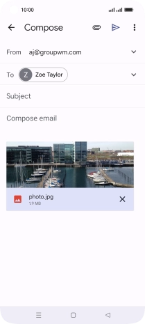 Press Subject and key in the required subject.