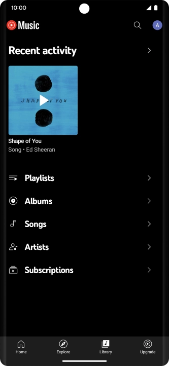 Press the required category and go to the required audio file. Press the required category and go to the required audio file.