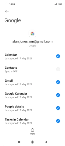 Press the field next to 