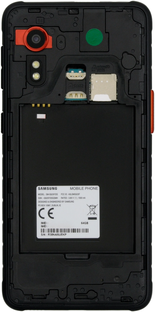 Turn your SIM so the angled corner of the SIM matches the angled corner of the second SIM holder and slide your SIM into the SIM holder.