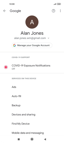 Press Find My Device.