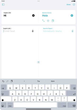 Press the screen size icon.