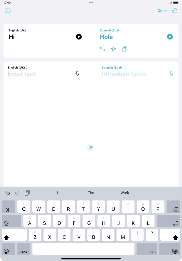 Press the screen size icon.