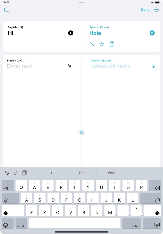 Press the screen size icon.