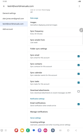 Press the field next to Press the field next to