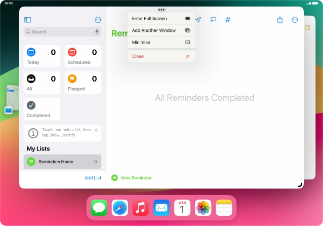 Press Add Another Window.