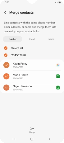 Press Merge. Press Merge.
