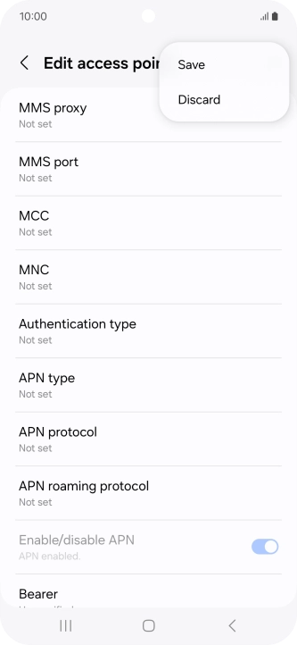 Press Save. Press Save.