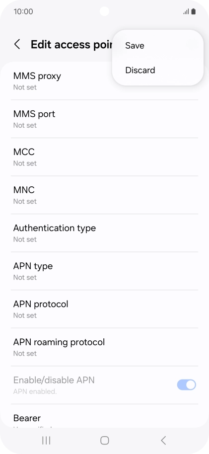 Press Save. Press Save.