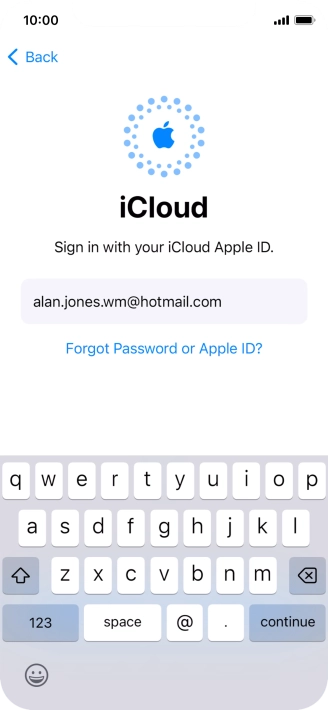 Press continue. Press continue.