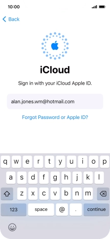 Press continue. Press continue.