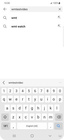 Key in the required search word and press the search icon. Key in the required search word and press the search icon.