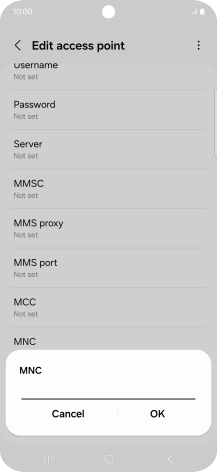 Key in 15 and press OK. Key in 15 and press OK.