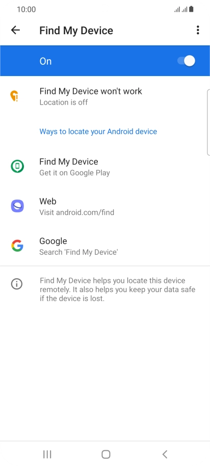Press the Home key to return to the home screen. Press the Home key to return to the home screen.