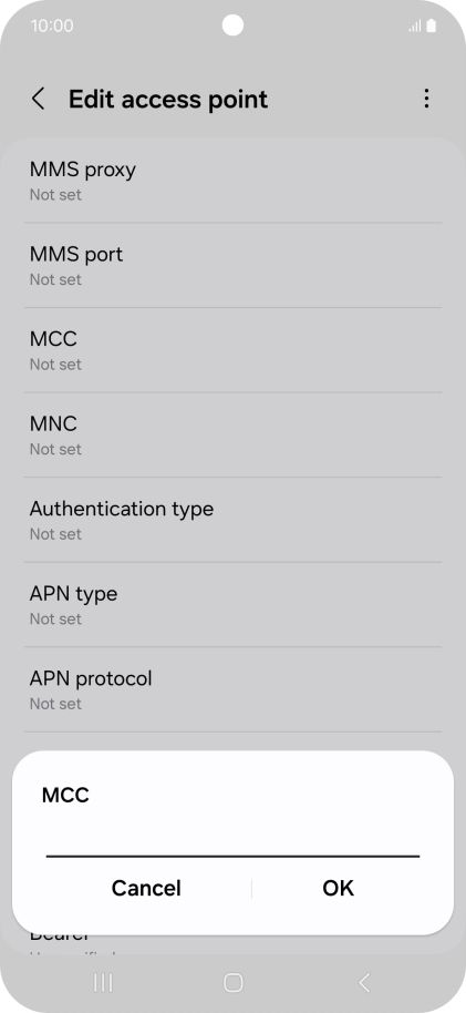 Key in 234 and press OK. Key in 234 and press OK.
