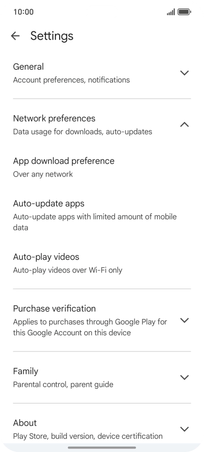 Press Auto-update apps.