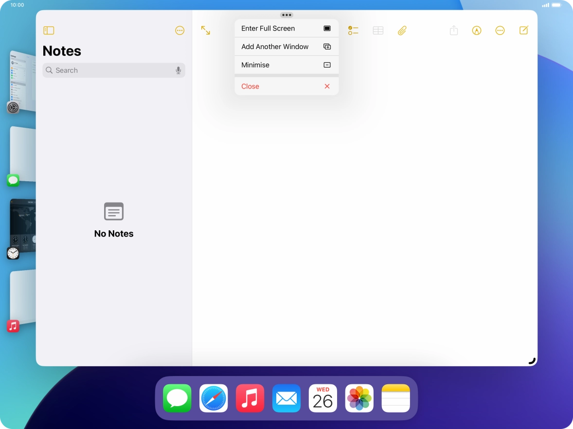 Press Add Another Window.