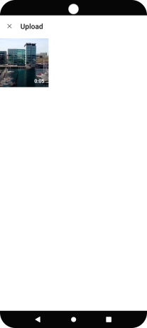 Press the required video clip.