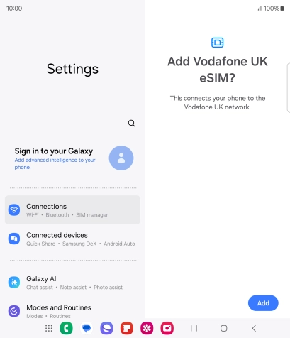 Press Add. Press Add.