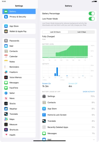 Slide your finger upwards starting from the bottom of the screen to return to the home screen.