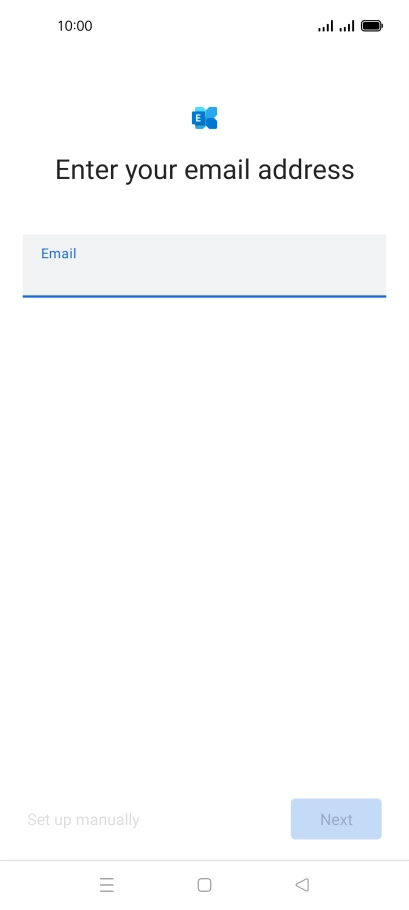 Press the field below 