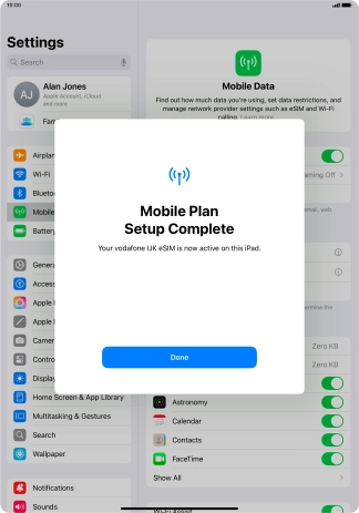 Press Done. Press Done.