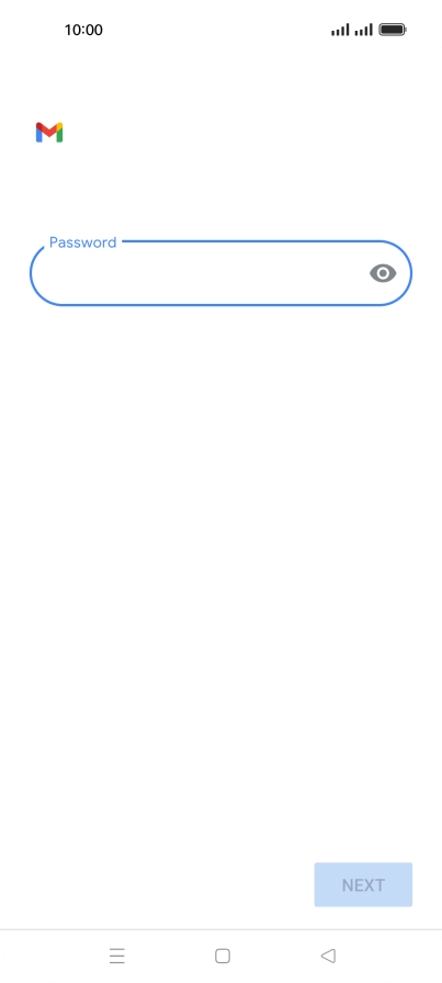 Press the field below 