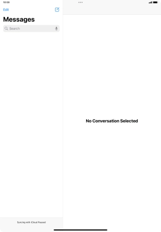 Slide right or left on the screen using four or five fingers to switch between running applications.
