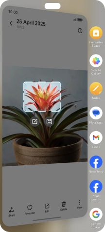 Press the required app and follow the instructions on the screen to use the function.